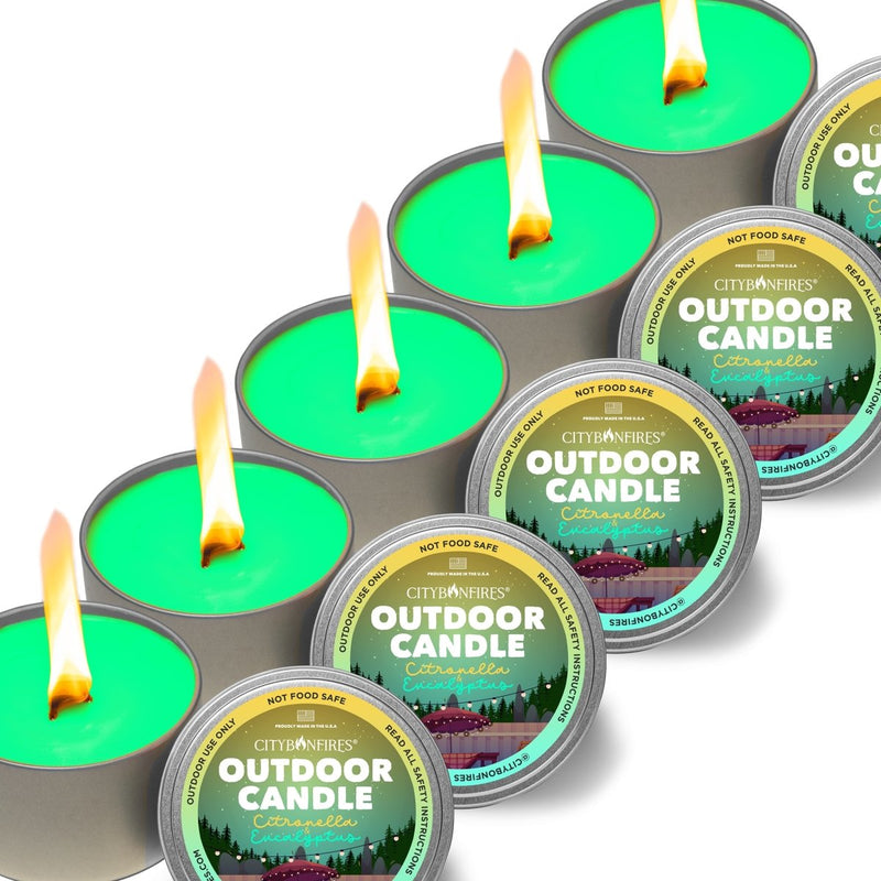 The Outdoor Candle - Citronella and Eucalyptus - Phoenix Fire Art Store