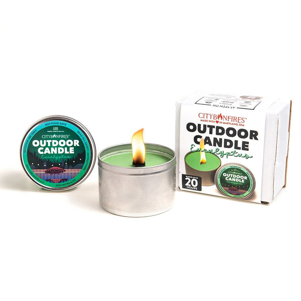 The Outdoor Candle - Eucalyptus - Phoenix Fire Art Store