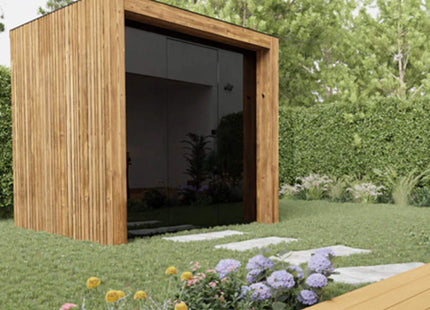 ThermaSol Fortis Fully-Assembled 4-Person Outdoor Sauna Cabin [Made-To-Order] [14-FORTIS] (SAK35896) SAKSBY WHOLESALE