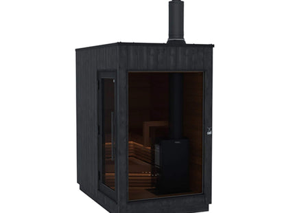 ThermaSol Nordic Misty 2-5 Person Fully-Assembled Outdoor Modular Sauna Cabin [Made-To-Order] [14-KIR] (SAK17365) SAKSBY WHOLESALE