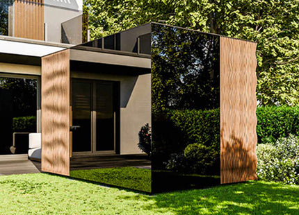ThermaSol Ombra Fully-Assembled 5-Person Outdoor Sauna Cabin [Made-To-Order] [14-OMBRA] (SAK63017) SAKSBY WHOLESALE