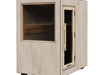 ThermaSol Solaris Fully-Assembled Outdoor Sauna Cabin [Made-To-Order] [14-KIR-4560/61] (SAK27532) SAKSBY WHOLESALE