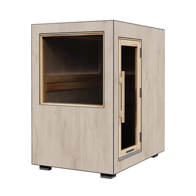 ThermaSol Solaris Fully-Assembled Outdoor Sauna Cabin [Made-To-Order] [14-KIR-4560/61] (SAK27532) SAKSBY WHOLESALE