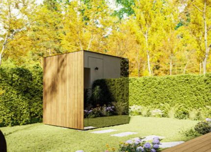 ThermaSol Spectra 4-Person Fully-Assembled Outdoor Sauna Cabin [Made-To-Order] [14-SPECTRA] (SAK46921) SAKSBY WHOLESALE