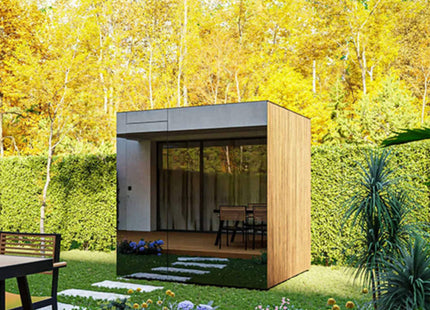 ThermaSol Spectra 4-Person Fully-Assembled Outdoor Sauna Cabin [Made-To-Order] [14-SPECTRA] (SAK46921) SAKSBY WHOLESALE