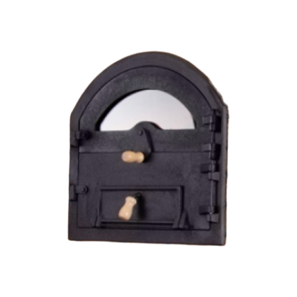 Traditional Wood Fired Brick Pizza Oven - Modern Royal w/Portable Steel Base ProForno