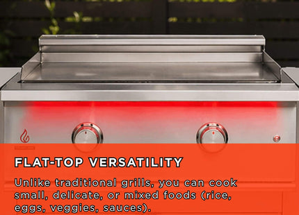 TrueFlame 30" Freestanding Gas Griddle Grill With Cart [TFG30] (SAK89234) SAKSBY WHOLESALE