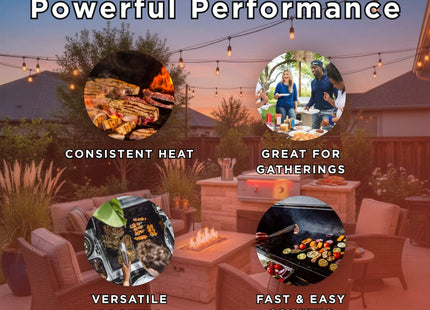 TrueFlame 30" Premium Built-In Stainless Gas Griddle Grill [TFG30] (SAK85362) SAKSBY WHOLESALE