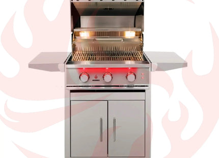 TrueFlame Built-In Stainless Steel Freestanding Gas Grills With Deluxe Cart [TF25/32/40] (SAK76845) - Phoenix Fire Art Store