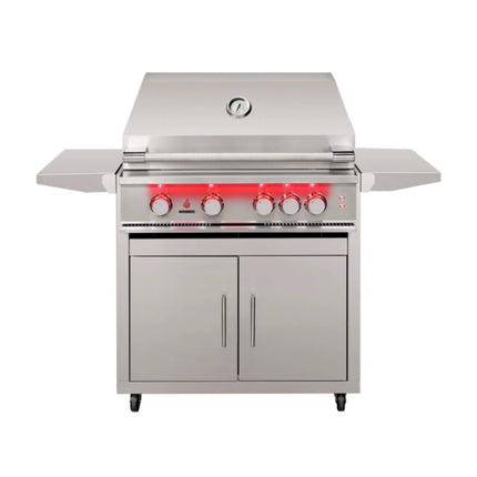 TrueFlame Built-In Stainless Steel Freestanding Gas Grills With Deluxe Cart [TF25/32/40] (SAK76845) SAKSBY WHOLESALE