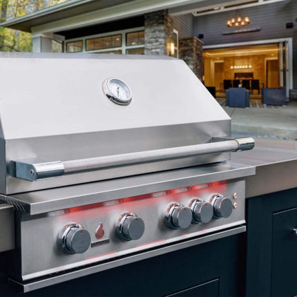 TrueFlame Built-In Stainless Steel Freestanding Gas Grills With Deluxe Cart [TF25/32/40] (SAK76845) SAKSBY WHOLESALE