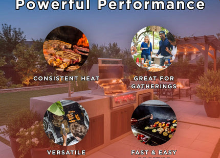 TrueFlame Luxury Built-In Gas Stainless Steel Grills [TF25/32/40] (SAK30587) SAKSBY WHOLESALE