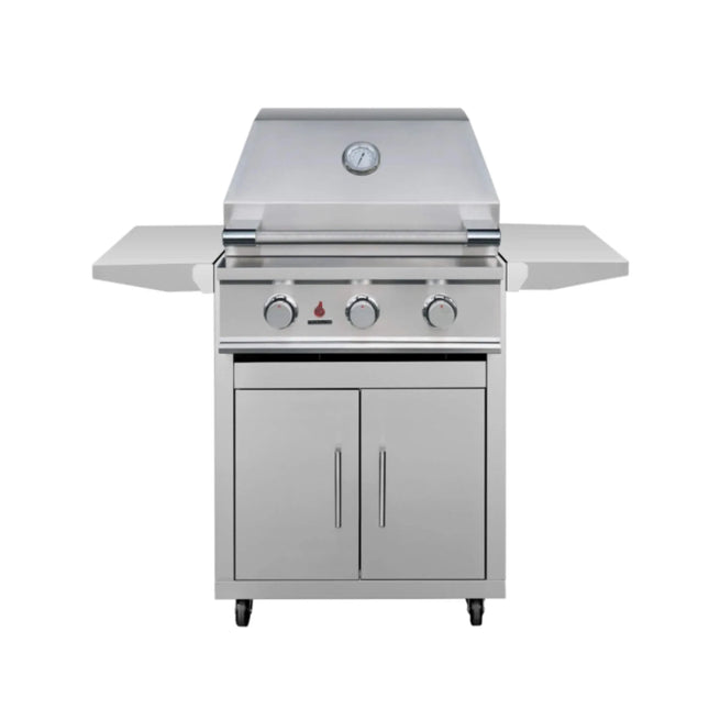 TrueFlame E-Series Stainless Steel Gas Freestanding Grill With Cart [TFE25/32] (SAK96473) - Phoenix Fire Art Store