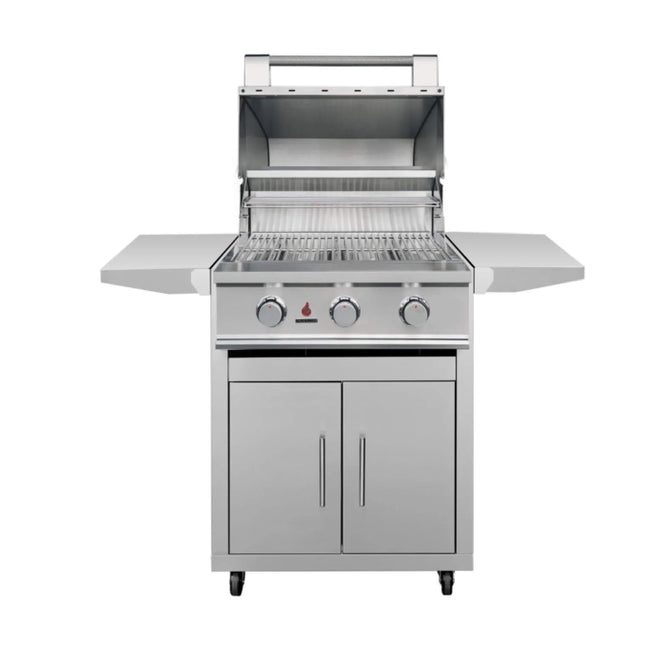 TrueFlame E-Series Stainless Steel Gas Freestanding Grill With Cart [TFE25/32] (SAK96473) - Phoenix Fire Art Store