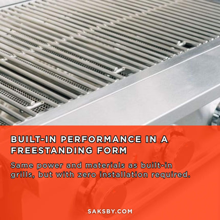 TrueFlame E-Series Stainless Steel Gas Freestanding Grill With Cart [TFE25/32] (SAK96473) SAKSBY WHOLESALE