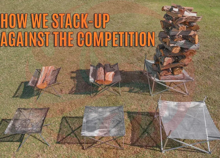 Portable Pop-Up Fire Pit 24 Ultra Lite – Lightweight & Collapsible - Phoenix Fire Art Store