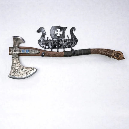 Upgrade Your Display – Drakkar Axe Holder - Phoenix Fire Art Store