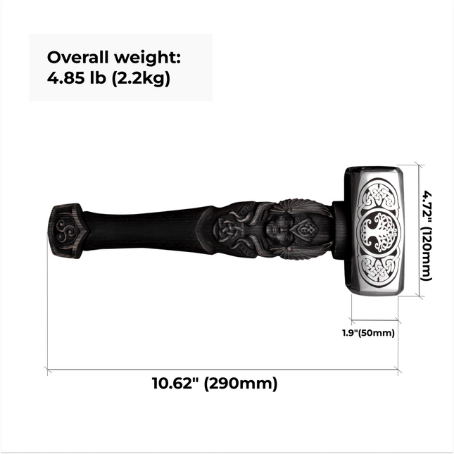 Viking hammer "Brynhildr"