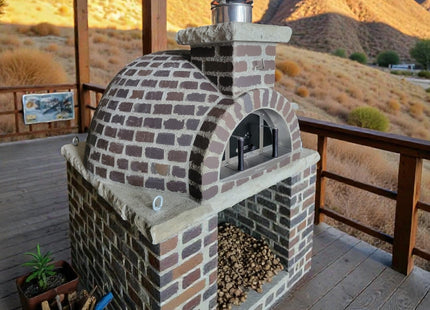Traditional Wood Fired Brick Pizza Oven - Blacksmith ProForno