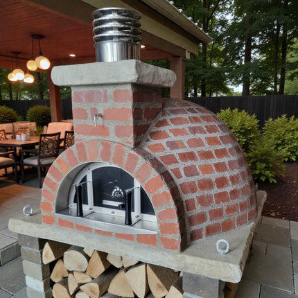 Traditional Wood Fired Brick Pizza Oven - New Haven Rustico ProForno