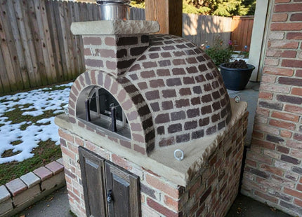 Traditional Wood Fired Brick Pizza Oven - Blacksmith ProForno