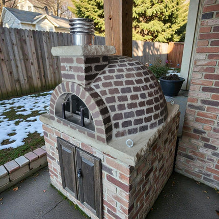 Traditional Wood Fired Brick Pizza Oven - Blacksmith ProForno