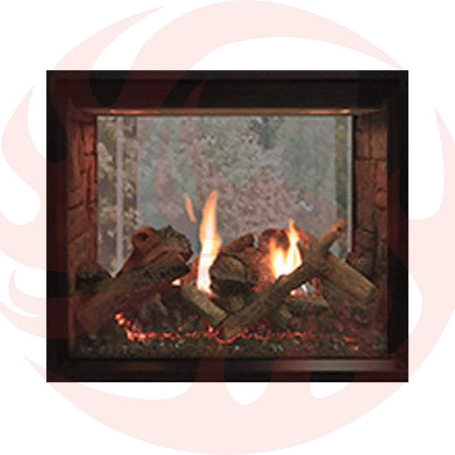 White Mountain Hearth Rushmore 40" TruFlame Clean Face Natural Gas Direct Vent Fireplace [DVCT40CSP95N] (SAK34829) - Phoenix Fire Art Store