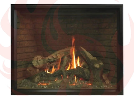 White Mountain Hearth Rushmore TruFlame Clean Face Natural Gas Direct Vent Fireplace, 40" [DVCT40CBP95N] (SAK38194) - Phoenix Fire Art Store
