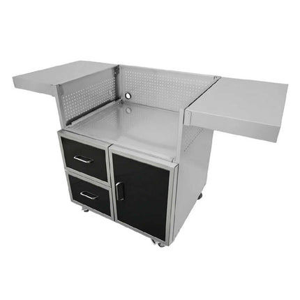 Wildfire Outdoor Living Black Stainless Steel Outdoor Grill Cart (SAK98231)