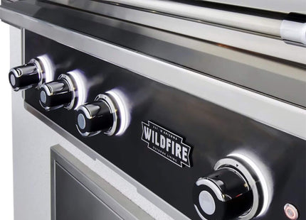 Wildfire Outdoor Living Ranch Pro 304 Stainless Steel Natural Gas Grill, 30" (WF-PRO30G-RH-NG) (SAK25374) SAKSBY WHOLESALE
