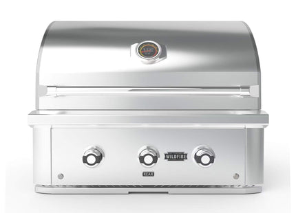 Wildfire Outdoor Living Ranch Pro 304 Stainless Steel Natural Gas Grill, 30" (WF-PRO30G-RH-NG) (SAK25374) SAKSBY WHOLESALE