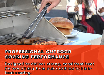Wildfire Outdoor Living Ranch Pro 304 Stainless Steel Natural Gas Grill, 30" (WF-PRO30G-RH-NG) (SAK25374) SAKSBY WHOLESALE
