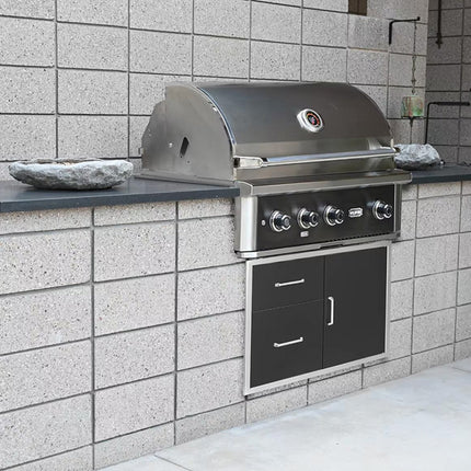 Wildfire Outdoor Living Ranch Pro 304 Stainless Steel Natural Gas Grill, 36" (WF-PRO36G-RH-NG) (SAK61370)