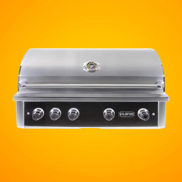 Wildfire Outdoor Living Ranch Pro 304 Stainless Steel Natural Gas Grill, 42" (WF-PRO42G-RH-NG) (SAK18476)