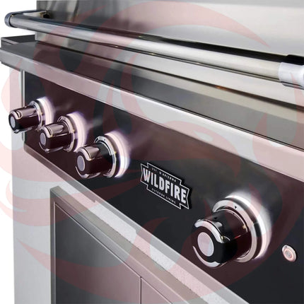 Wildfire Outdoor Living Ranch Pro 304 Stainless Steel Propane Gas Grill, 42" (WF-PRO42G-RH-LP) (SAK50263) - Phoenix Fire Art Store