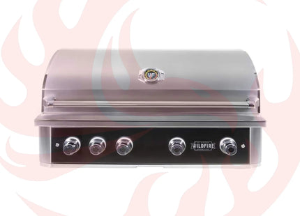 Wildfire Outdoor Living Ranch Pro 304 Stainless Steel Propane Gas Grill, 42" (WF-PRO42G-RH-LP) (SAK50263) - Phoenix Fire Art Store