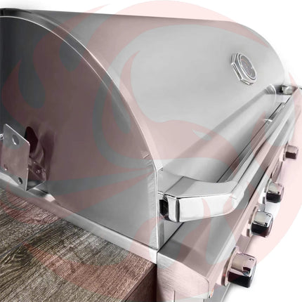 Wildfire Outdoor Living Ranch Pro 304 Stainless Steel Propane Gas Grill, 36" (WF-PRO36G-RH-LP) (SAK28346) - Phoenix Fire Art Store