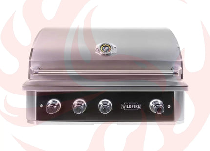 Wildfire Outdoor Living Ranch Pro 304 Stainless Steel Propane Gas Grill, 36" (WF-PRO36G-RH-LP) (SAK28346) - Phoenix Fire Art Store