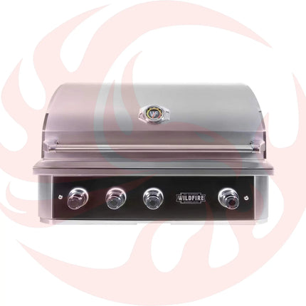 Wildfire Outdoor Living Ranch Pro 304 Stainless Steel Propane Gas Grill, 36" (WF-PRO36G-RH-LP) (SAK28346) - Phoenix Fire Art Store