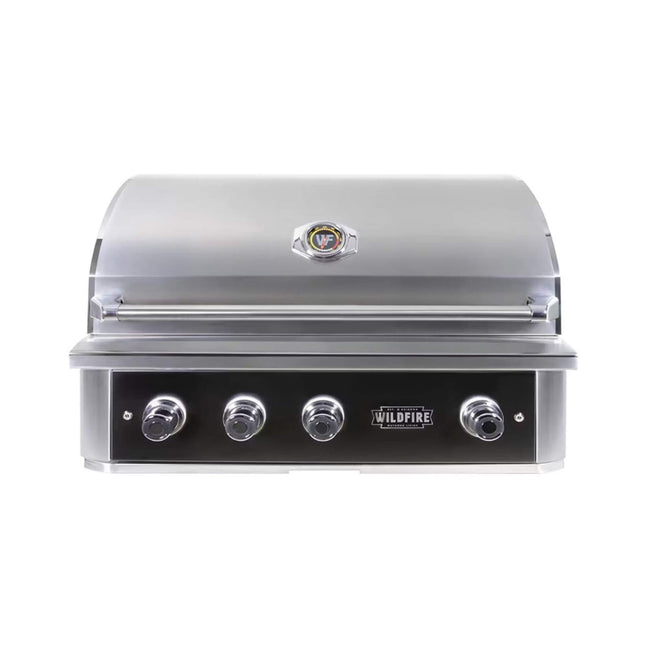 Wildfire Outdoor Living Ranch Pro 304 Stainless Steel Propane Gas Grill, 36" (WF-PRO36G-RH-LP) (SAK28346)
