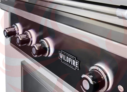 Wildfire Outdoor Living Ranch Pro 304 Stainless Steel Propane Gas Grill, 36" (WF-PRO36G-RH-LP) (SAK28346) - Phoenix Fire Art Store