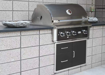Wildfire Outdoor Living Ranch Pro 304 Stainless Steel Propane Gas Grill, 36" (WF-PRO36G-RH-LP) (SAK28346) - Phoenix Fire Art Store
